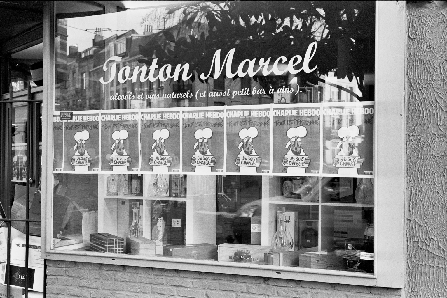 Tonton Marcel was a shop to buy natural wine in Brussels