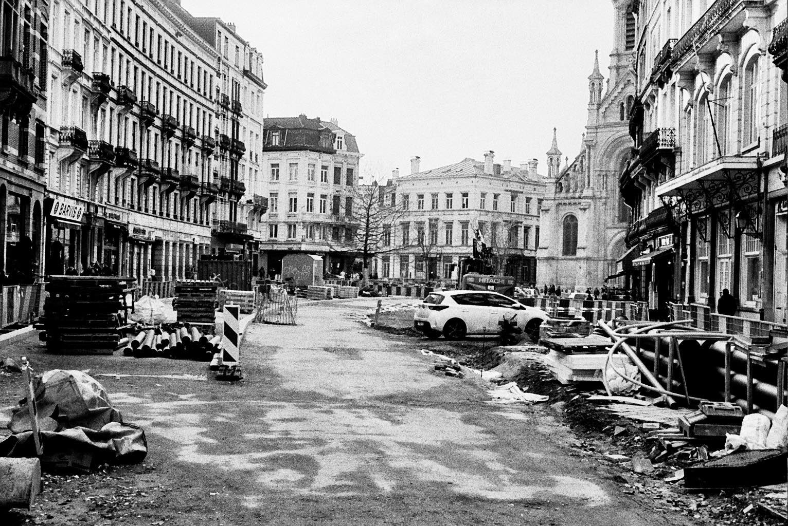 Parvis de Saint Gilles transforming