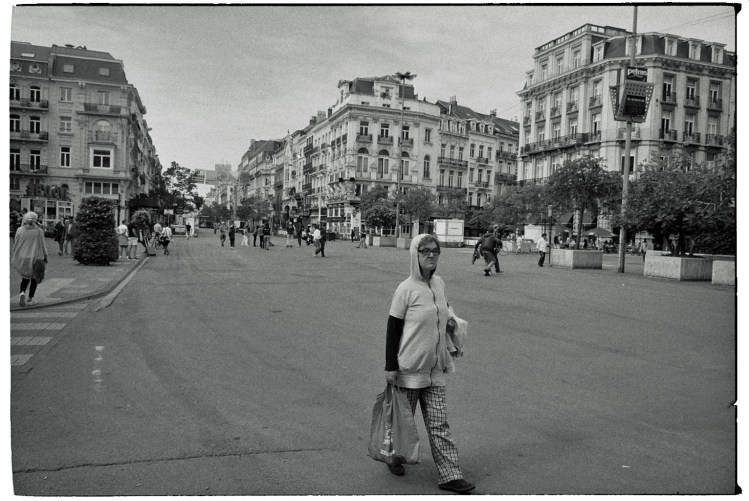 Car free street requires you to walk